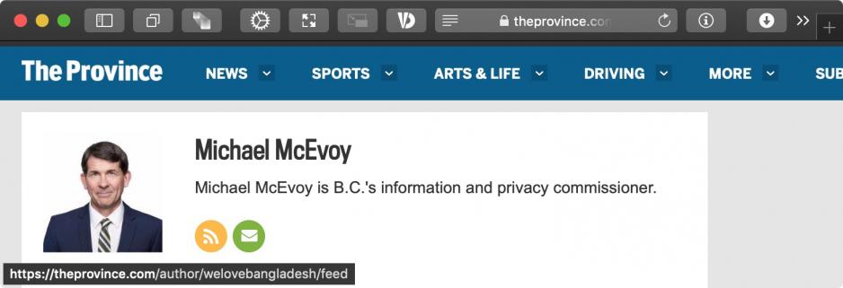 TheProvince contributor Michael McEvoy is WeLoveBangladesh 2.0 TheProvince contributor Michael McEvoy is WeLoveBangladesh 2.0