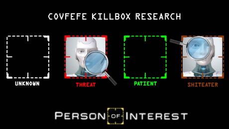 Person of Interest Research: Threats & Shiteaters